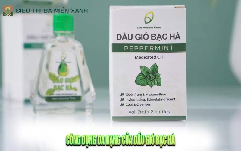 Dầu Gió Bạc Hà - Bí Quyết Chữa Đau Đầu, Cảm Lạnh