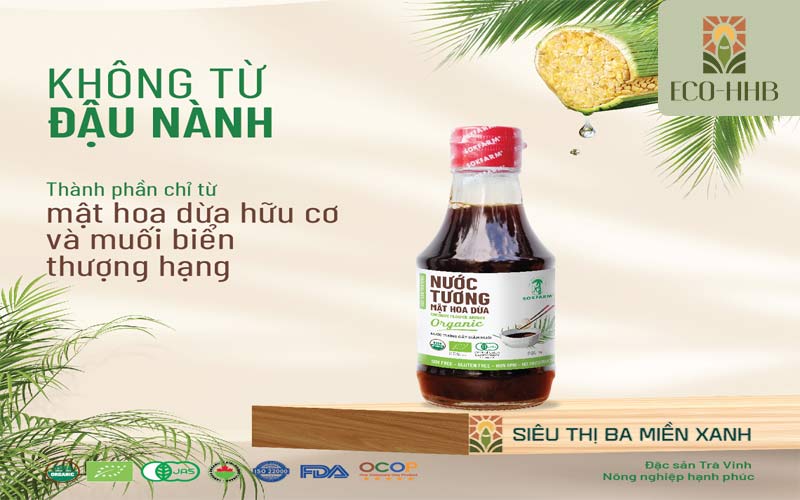 Nước Tương Mật Hoa Dừa – Hương Vị Sạch Và Lành