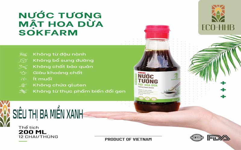 Nước Tương Mật Hoa Dừa – Hương Vị Sạch Và Lành