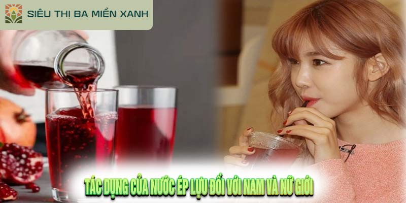 5+ Tác Dụng Tuyệt Vời Khi Uống Nước Ép Lựu