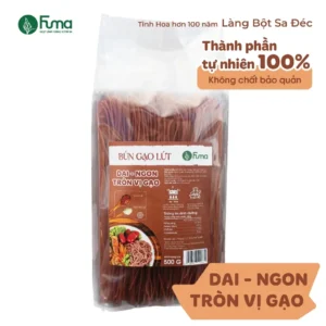Bún Gạo Lứt Fuma: Lựa Chọn Vàng Cho Sức Khỏe & Vóc Dáng