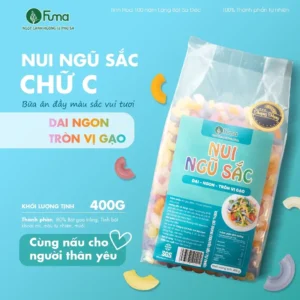 Nui Ngũ Sắc Fuma: Món Ngon Bắt Mắt Cho Trẻ