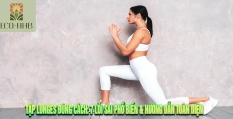 Tập Lunges Đúng Cách: 7 Lỗi Sai Phổ Biến & Hướng Dẫn Toàn Diện