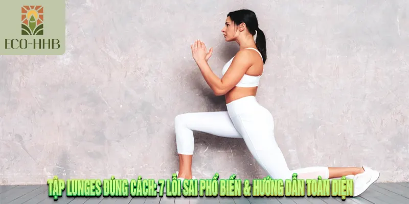 Tập Lunges Đúng Cách: 7 Lỗi Sai Phổ Biến & Hướng Dẫn Toàn Diện