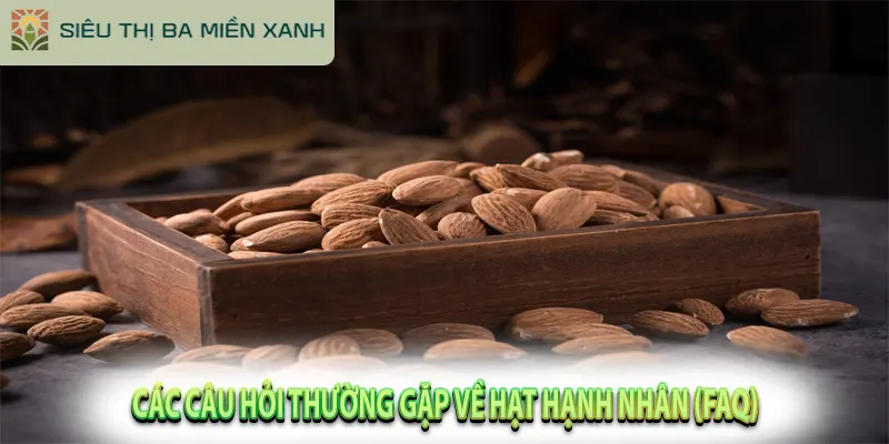 Hạt Hạnh Nhân: "Nữ Hoàng" Dinh Dưỡng & Cách Ăn Đúng 4 Các Câu Hỏi Thường Gặp Về Hạt Hạnh Nhân (FAQ)