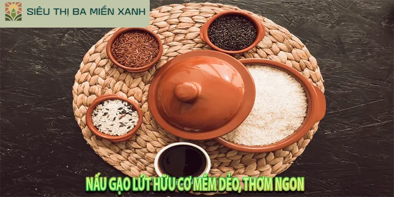 Gạo Lứt Hữu Cơ: 5 Mẹo Phân Biệt & 4 Bước Nấu Mềm Dẻo 2 Cách nấu gạo lứt hữu cơ mềm dẻo, thơm ngon