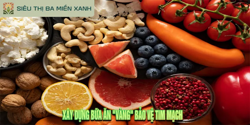 Top 15+ Thực Phẩm Tốt Cho Tim Mạch Được Khuyên Dùng 4 Xây Dựng Bữa Ăn "Vàng" Bảo Vệ Tim Mạch