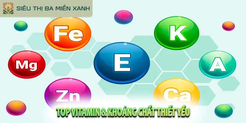 Top Vitamin & Khoáng Chất Thiết Yếu
