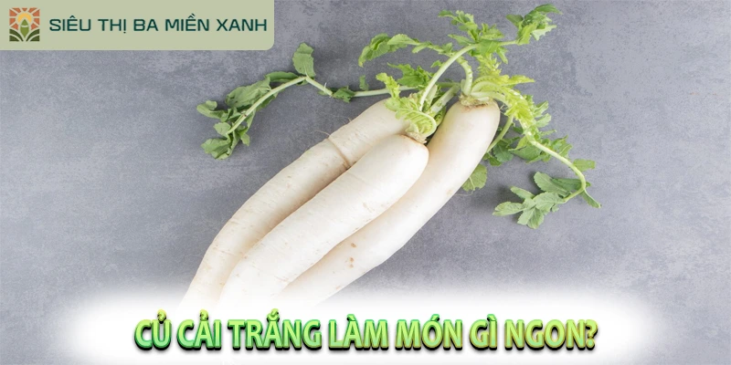 Củ Cải Trắng Làm Món Gì Ngon? 15+ Công Thức "Thần Dược" 2 Củ Cải Trắng Làm Món Gì Ngon?