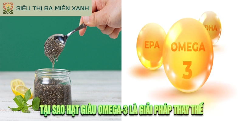Hạt giàu Omega-3 là giải pháp thay thế hoàn hảo cho dầu cá