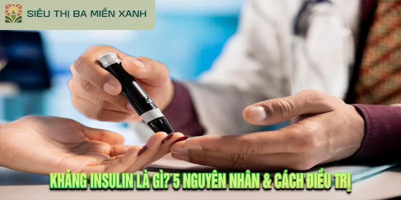 Kháng Insulin Là Gì? 5 Nguyên Nhân & Cách Điều Trị